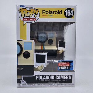 Funko Pop Ad Icons Polaroid Camera Vinyl Figure #164 Ltd Ed 2022 Fall Convention